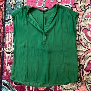 Green blouse